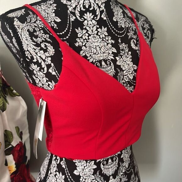 Sequin Heart Two Piece Prom Dress NEW - Picture 2 of 5